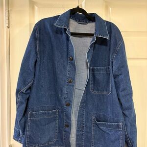 Uniqlo Indigo Denim Utility Jacket